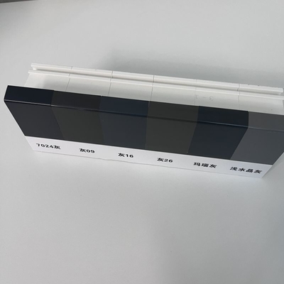 โปรไฟล์หน้าต่างกรอบ UPVC สีเทา GKBM ความร้อนใหม่ 60B